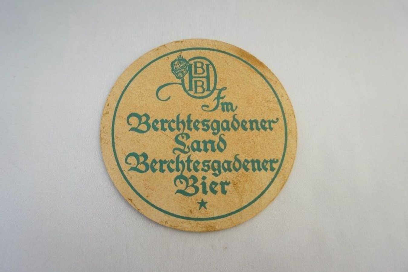 Bierdeckel (Fälschung) der SS-Kaserne Obersalzberg, Dokumentation Obersalzberg